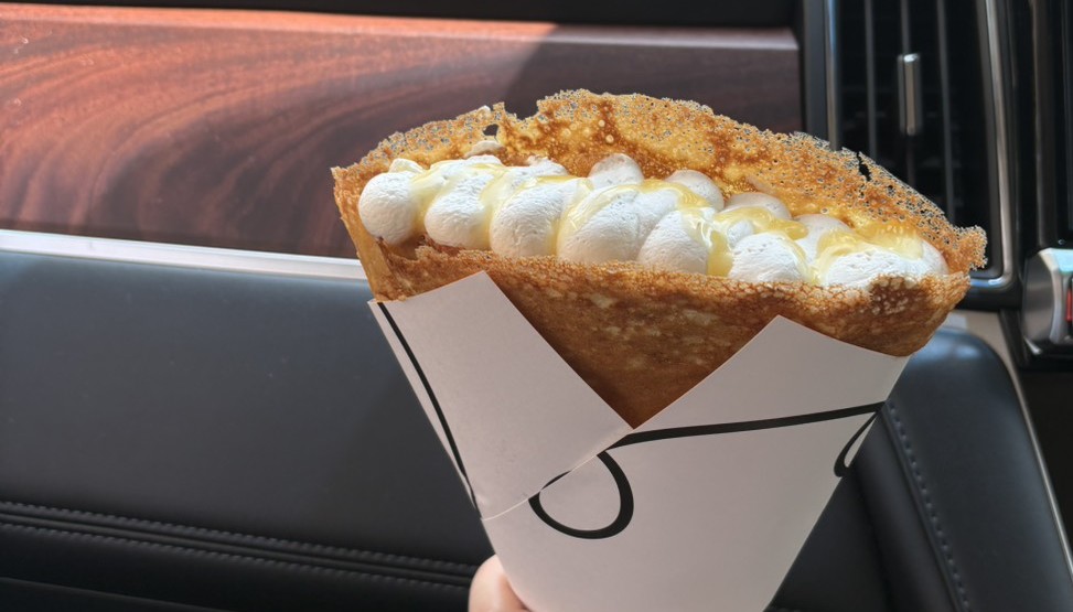 レモンカードとヨーグルトクリーム